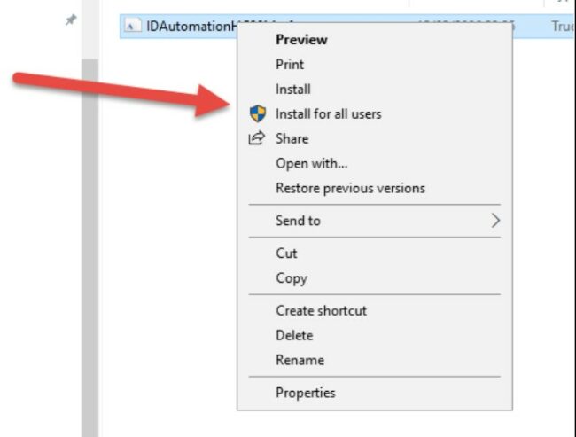 idautomation_font_crystal_reports_pdf_fix_issue idautomation font crystal reports pdf fix issue